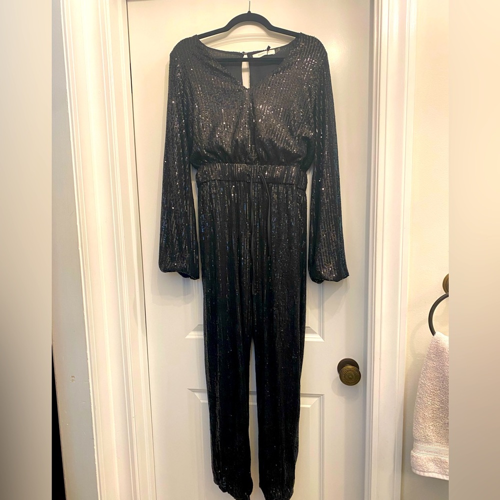 Sequined jumpsuit